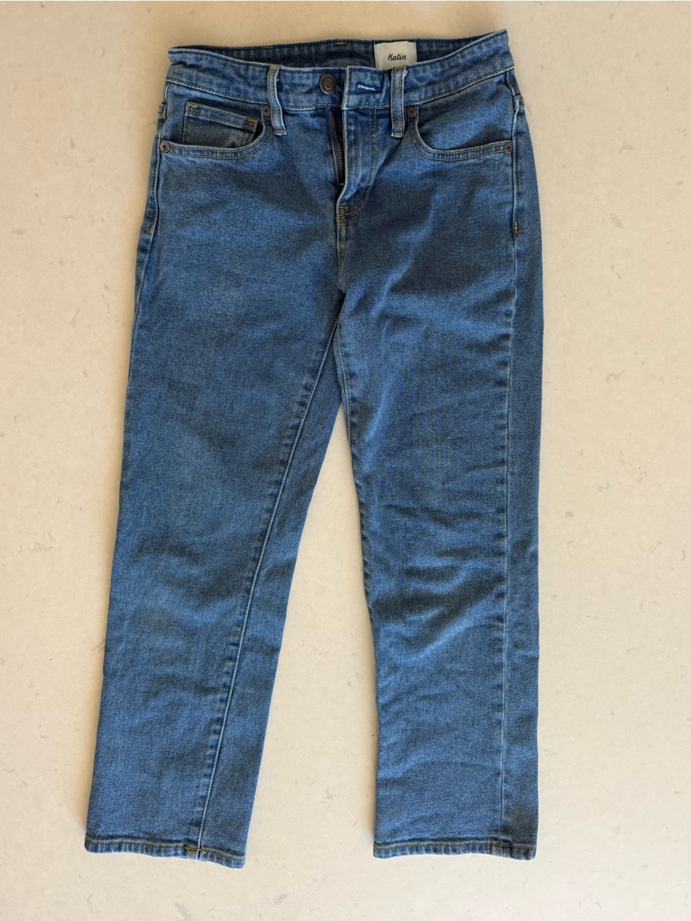 Katin Boy’s size 25 Relaxed Straight Denim Jeans in Medium Blue